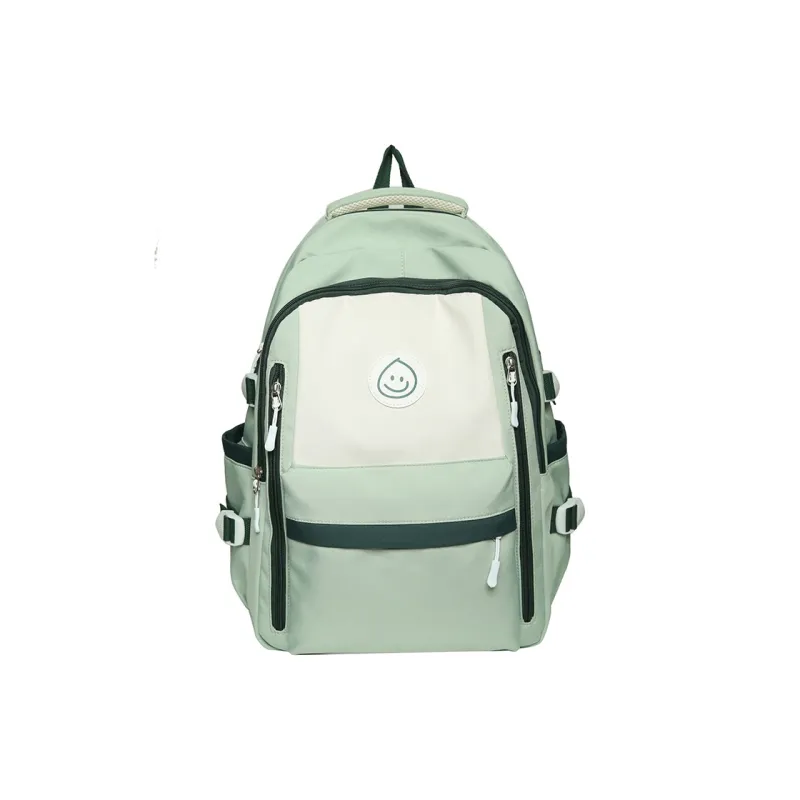 BALANG Nylon Backpack Men's Women's Couple's Pink/Blue/Black/Green/Khaki-7