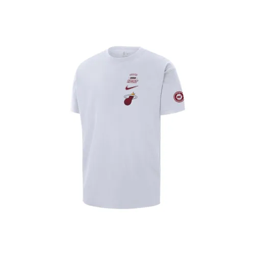 Nike Miami Heat T-Shirts Men White