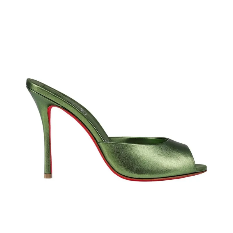Christian Louboutin Me Dolly 100mm Leather Mules-1