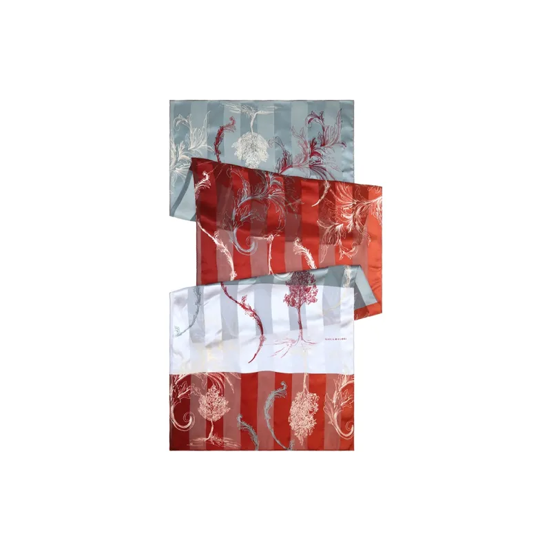 MARJAKURKI Silk Scarves Women's-1