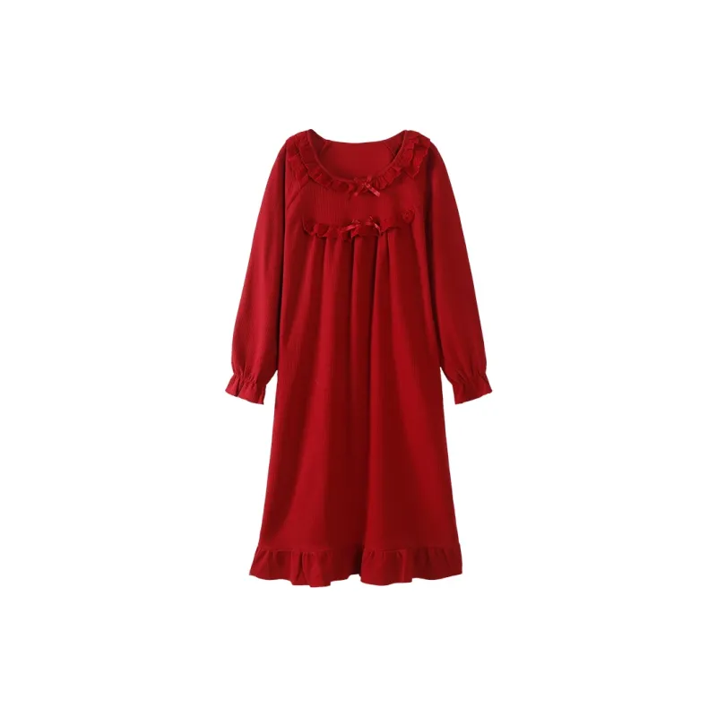 FOREVER 21 Nightgown Women's Red-0