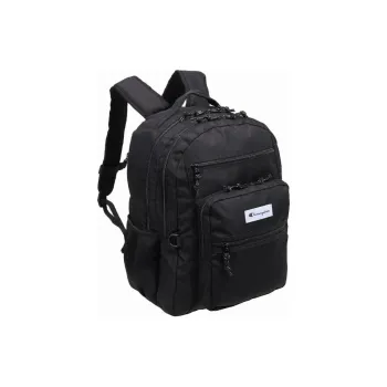 Champion Recycled Polyester Backpack Unisex Black & White