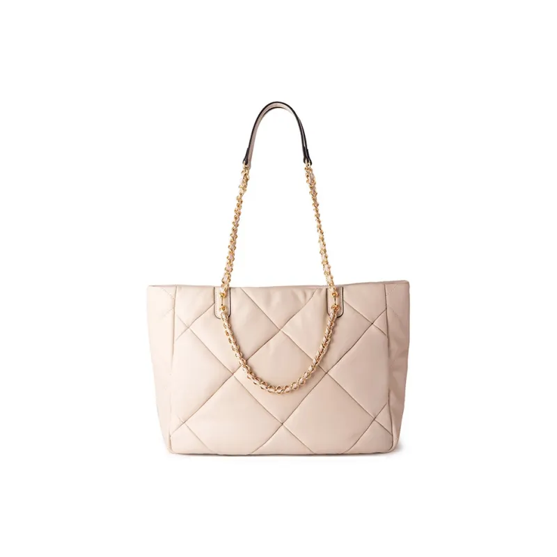 Montagut Sheepskin M Zip Tote Bag, Shoulder Bag Women's Black/Ecru/Yellow/Light Green/Stone Gray/Acorn/Ice Coffee-7