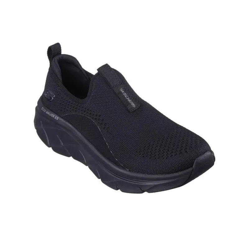 Skechers D'Lux Walker 2.0 Anti-Slip Wear-Resistant Low-Top Casual Shoes Women's Black-2