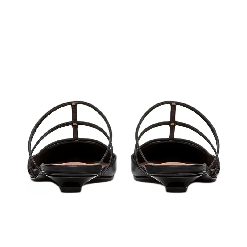 Valentino Garavani Rockstud Wispy Pointed Toe Mules Women's-3