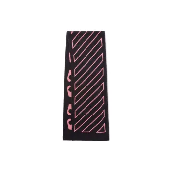 OFF WHITE Arrow Diag Knitted Scarf