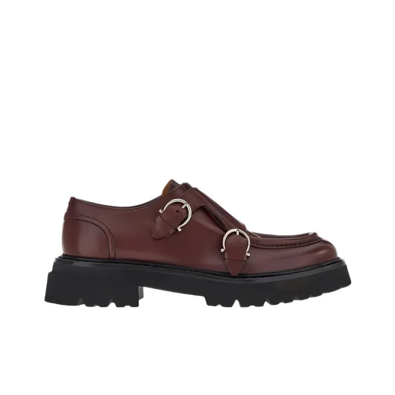 FERRAGAMO Casual Shoes Men's Burgundy-1
