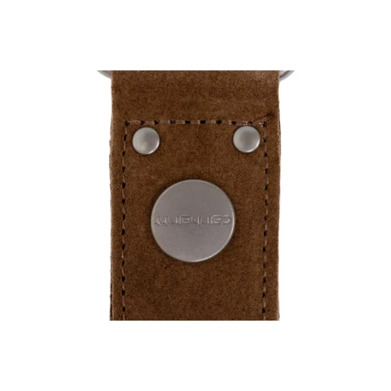 Carhartt WIP Leather Keychains Men's Brown-2