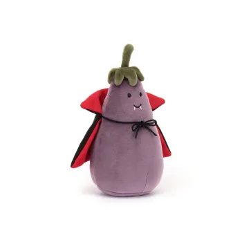 JELLYCAT Vivacious Aubergine Vampire Plush Toy