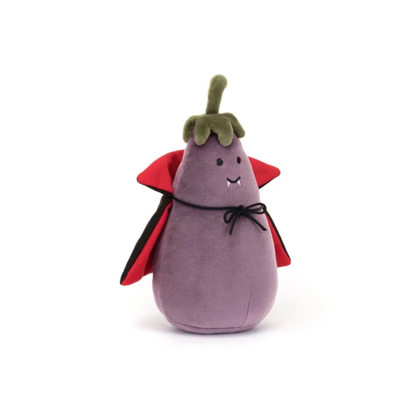 JELLYCAT Vivacious Aubergine Vampire Plush Toy-0