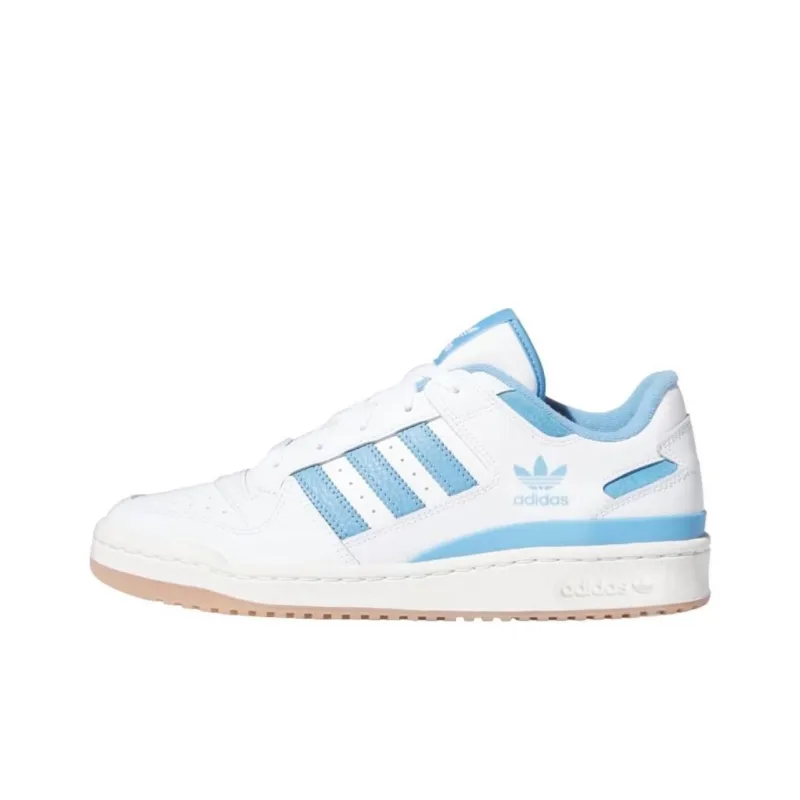 Adidas Forum Low Cl Cloud White Team Light Blue-0