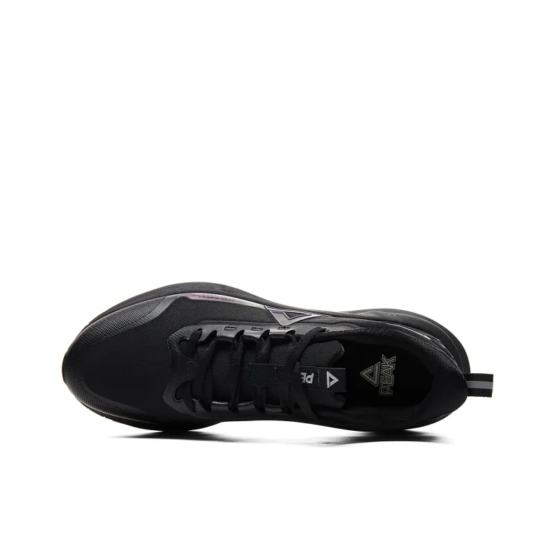 PEAK Cushioning Lightweight Rebound Running Shoes Men's Black-3