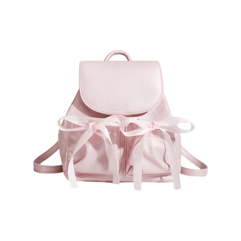NX DOUGHNUT PU Backpack Women's Pink/White-3