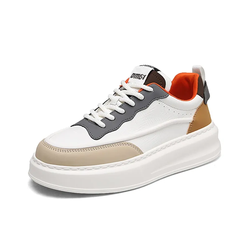 Desert Ram Anti Slip And Wear Resistant Lightweight Height Increasing Low Top Casual Shoes Men's-5