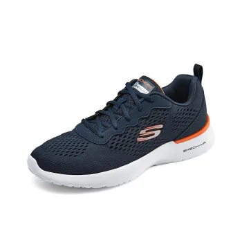 Skechers Skech Air Dynamight Slip Resistant And Breathable Low Top Casual Shoes Men's Blue