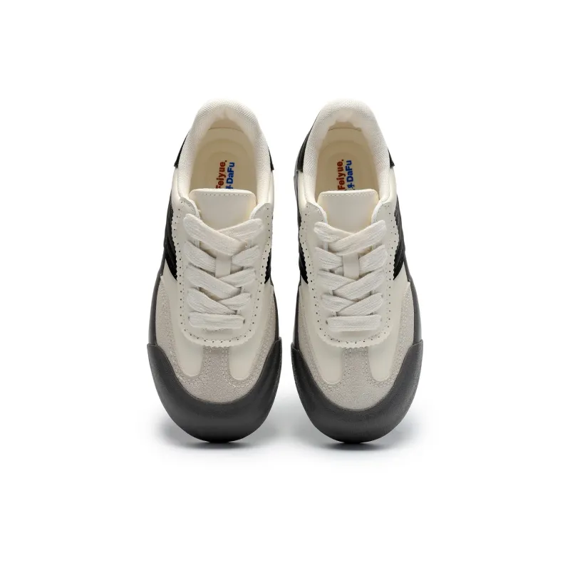Dafu Leaps Forward German Army Trainers Anti-Slip Wear-Resistant Low-Top Skateboard Shoes Women's-10