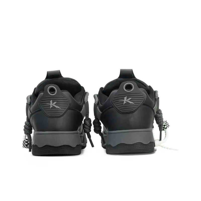 KFT Puffy Shoes Cushioning, Abrasion Resistant, Height Increasing Low Top Skateboard Shoes Unisex-19