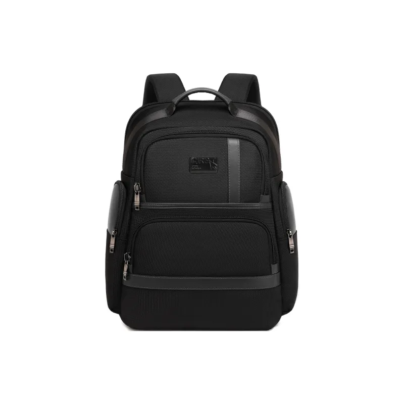 QRST Oxford Backpack Large Size Men's Black-0