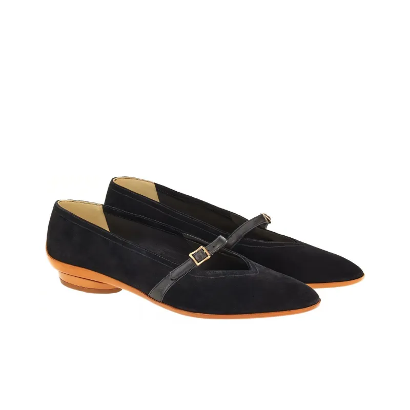 FERRAGAMO Flat Shoes Women's Black-2