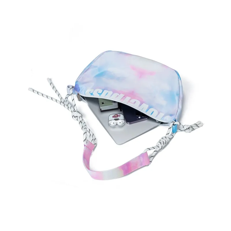 LOVERPUSS Polyester Shoulder Bag Unisex Dazzling White-4
