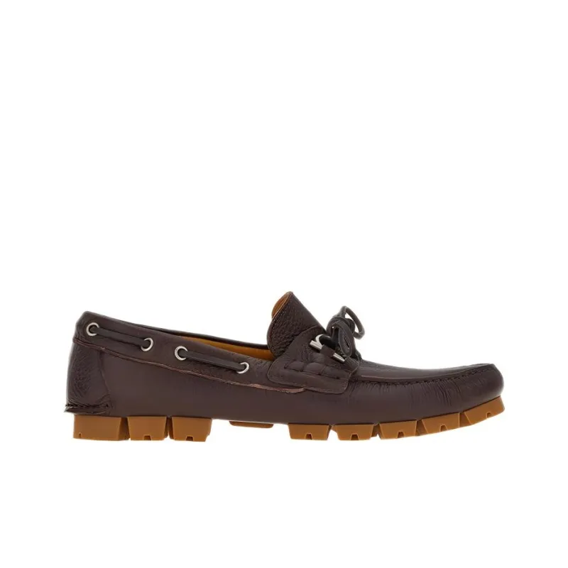 FERRAGAMO Loafers Men's Dark Brown-1
