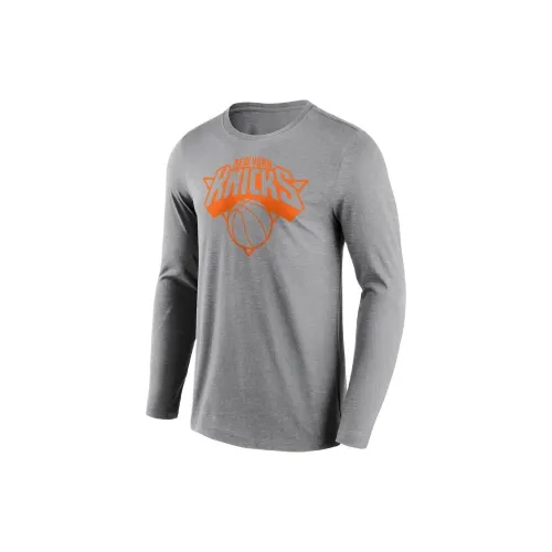 NBA New York Knicks T-Shirts Men Gray