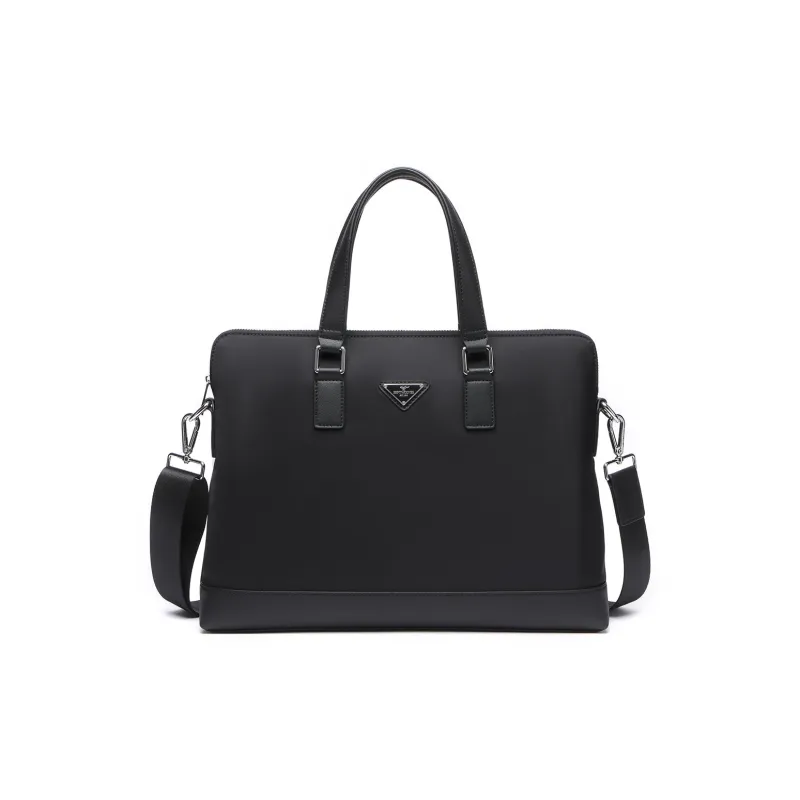 SEPTWOLVES Fabric Blend Microfiber Crossbody Handbags Regular Men's Black-0
