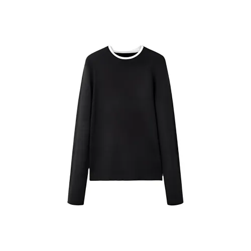 TKY SHOP Knitwear Women's Simple Black