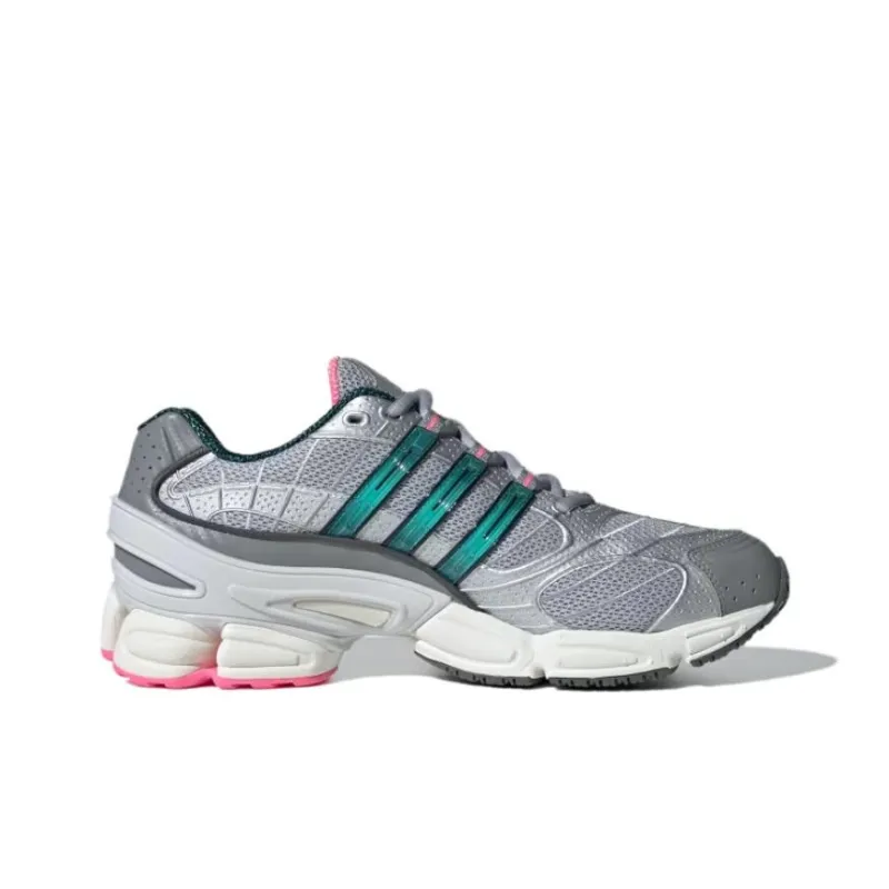 Adidas Ozweego Anti Slip Wear Resistant Low Top Casual Shoes Unisex Gray Green-1