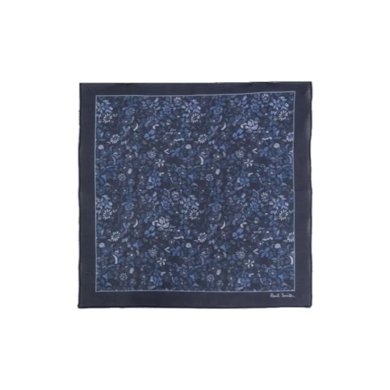 Paul Smith Floral-print Cotton Scarf-0