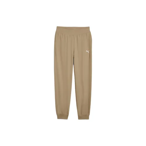 PUMA Her High Waist Casual Pants Women's Beige