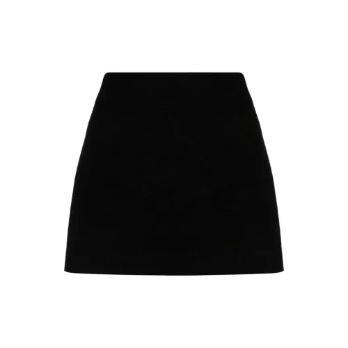 MSGM Casual Short Skirts Women's Black