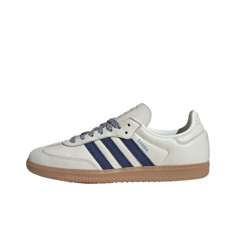 Adidas Samba Off White Dark Blue Women's-0
