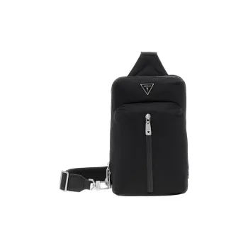 GUESS Nylon Shoulder Bag Crossbody Bag Men's Black