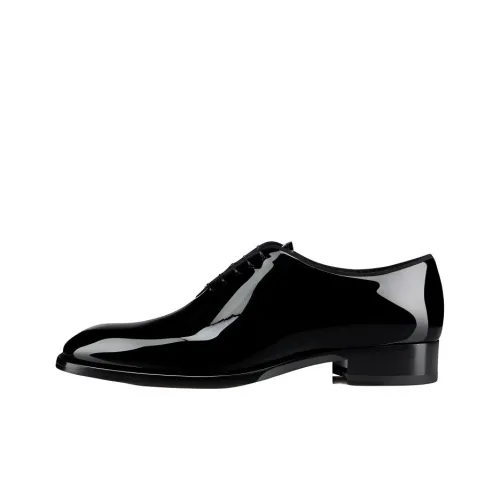 Christian Louboutin High-shine Leather Oxford Shoes