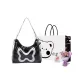 Black+Exclusive Shopping Bag+Greeting Card+Dried Flower