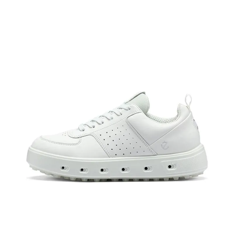 Ecco Street 720 Series Low Top Skateboard Shoes Women's White-0