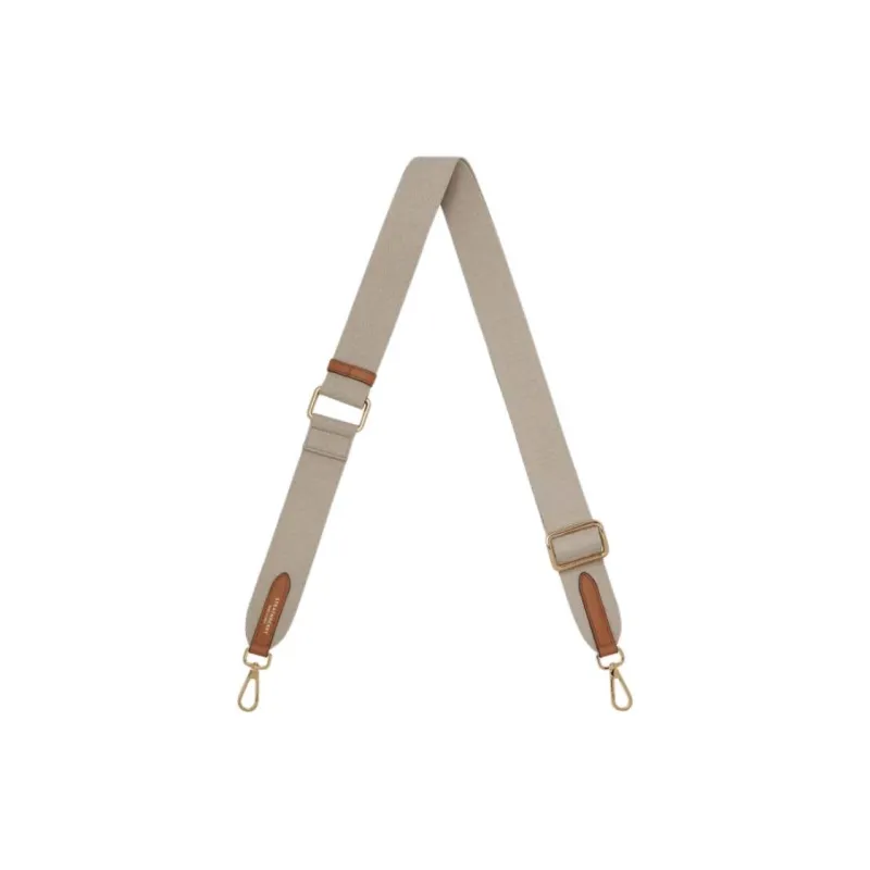 Strathberry Fabric Bag Straps Women's Mushroom Gray-0