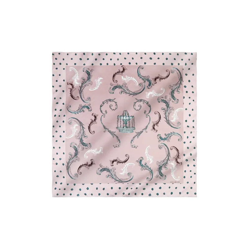 MARJAKURKI Silk Scarves Women's-2