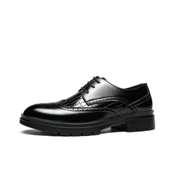 CHINT Dress Shoes Men Low Top Black/Brown
