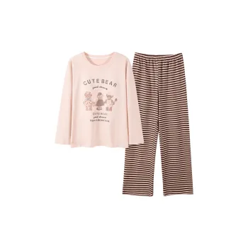 Mulong Family Pajama Set Women's Red Apricot