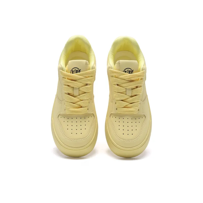 Feiyue Abrasion Resistant Breathable Low Top Air Force Skateboard Shoes Women's-9
