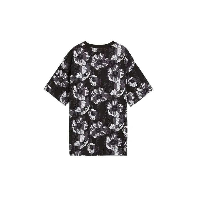 PUMA ESS+ T Shirt Women's Black-1