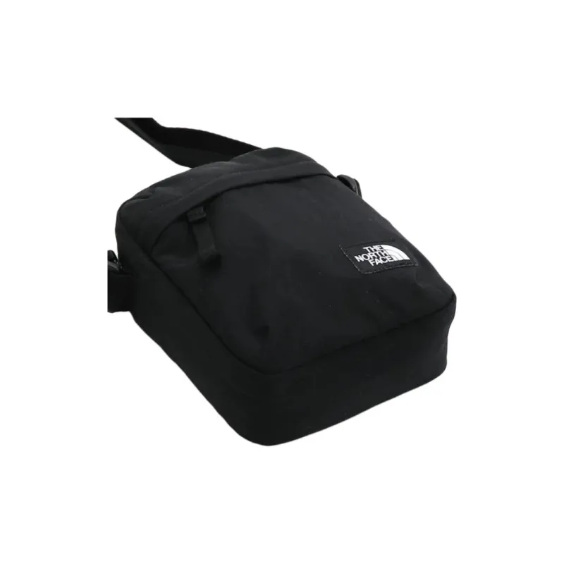 THE NORTH FACE Nylon Shoulder Bag, Crossbody Bag Small Size Unisex Black-5