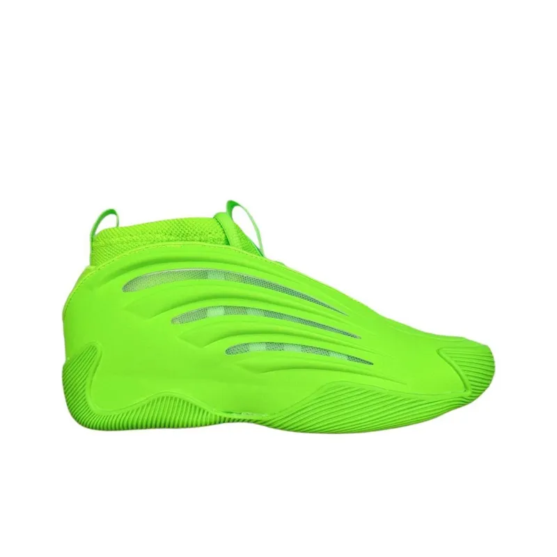 Adidas Harden Vol.9 Cushioned Slip Resistant Mid Top Basketball Shoes Men's Green-1