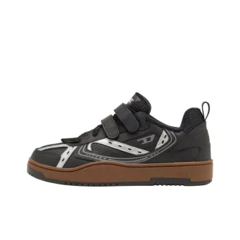 DIESEL S-Ukiyo Low-Top Skateboard Shoes Men's Black