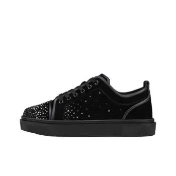 CL Adolon JUNIOR Low Top Skateboard Shoes Men's Black