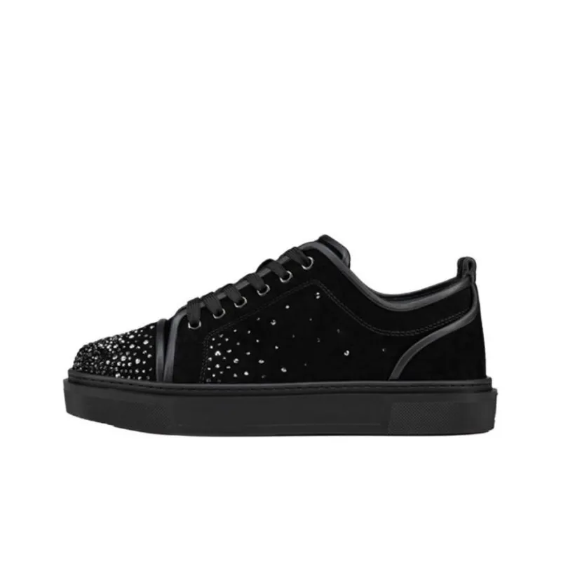 CL Adolon JUNIOR Low Top Skateboard Shoes Men's Black-0