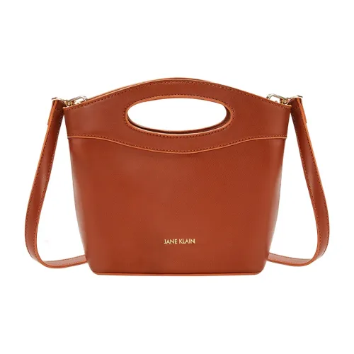 JANE KLAIN Synthetic Leather Shoulder Bag, Crossbody Bag, Handbag Regular Women's White/Brown/Black