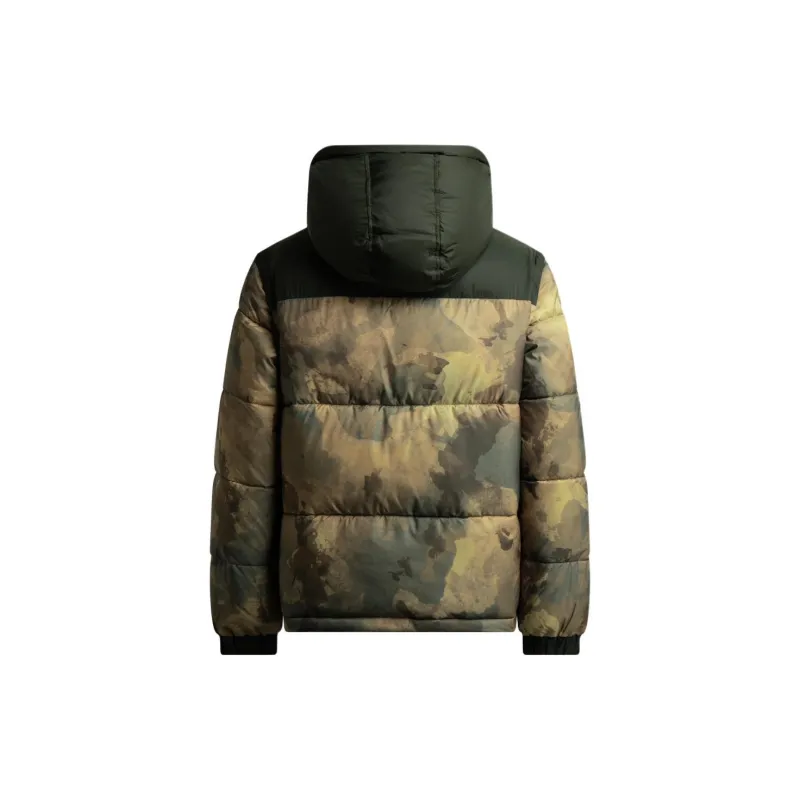 ARMANI EXCHANGEAE FW22 Jackets & Coats Men's Camouflage Yellow-1